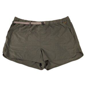REI Co-Op Trailmade Shorts Womens 2XL Olive Green Outdoor‎ Hiking Athleisure